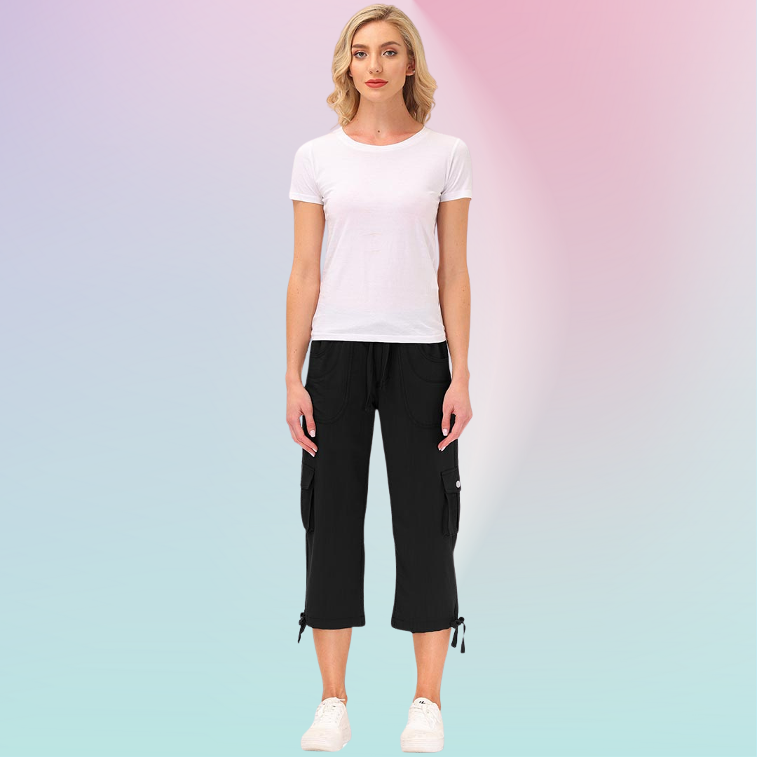 Hojanaranja™ Pantalones cortos informales para deportes al aire libre de secado rápido para mujer