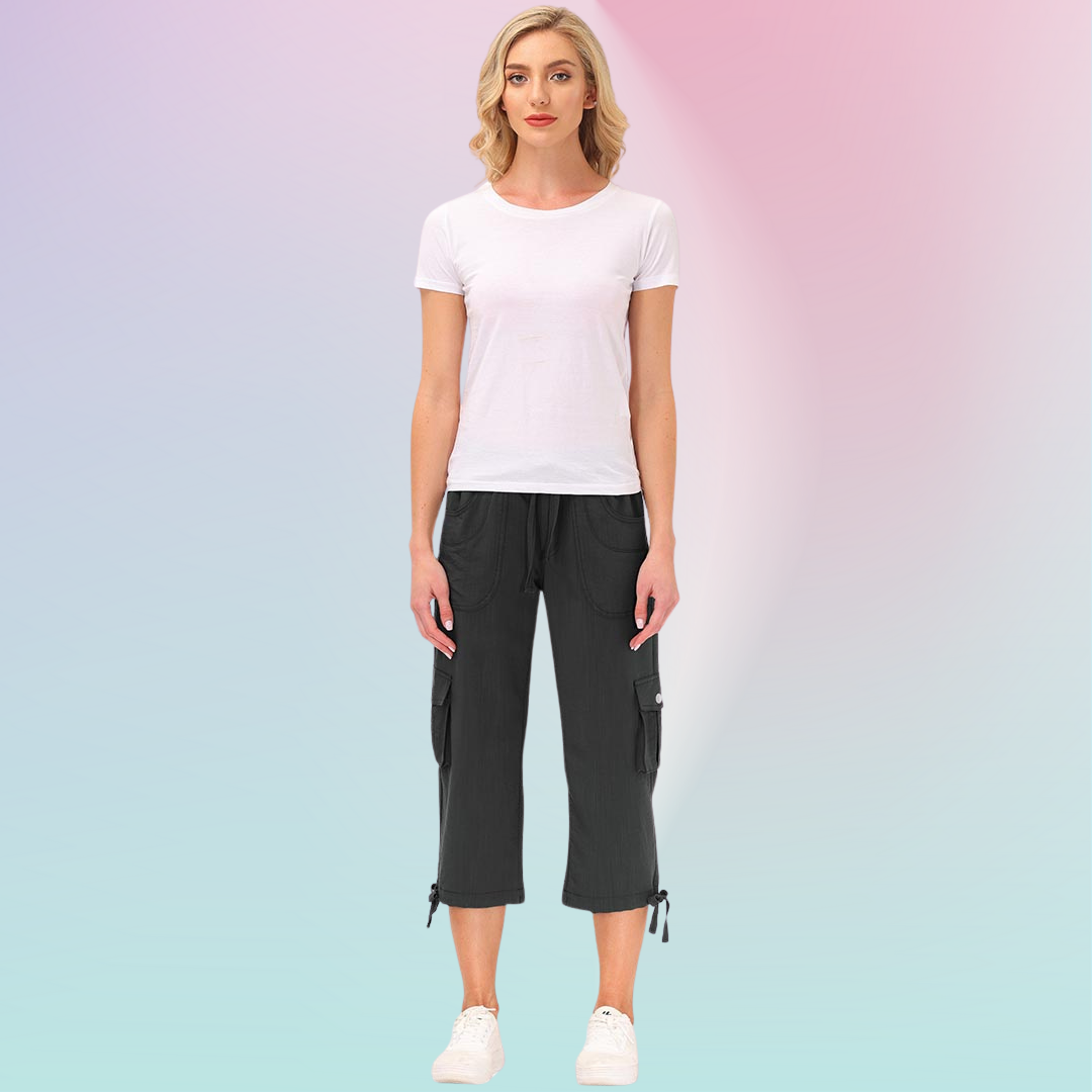 Hojanaranja™ Pantalones cortos informales para deportes al aire libre de secado rápido para mujer