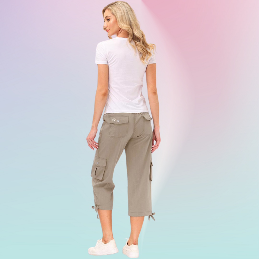 Hojanaranja™ Pantalones cortos informales para deportes al aire libre de secado rápido para mujer