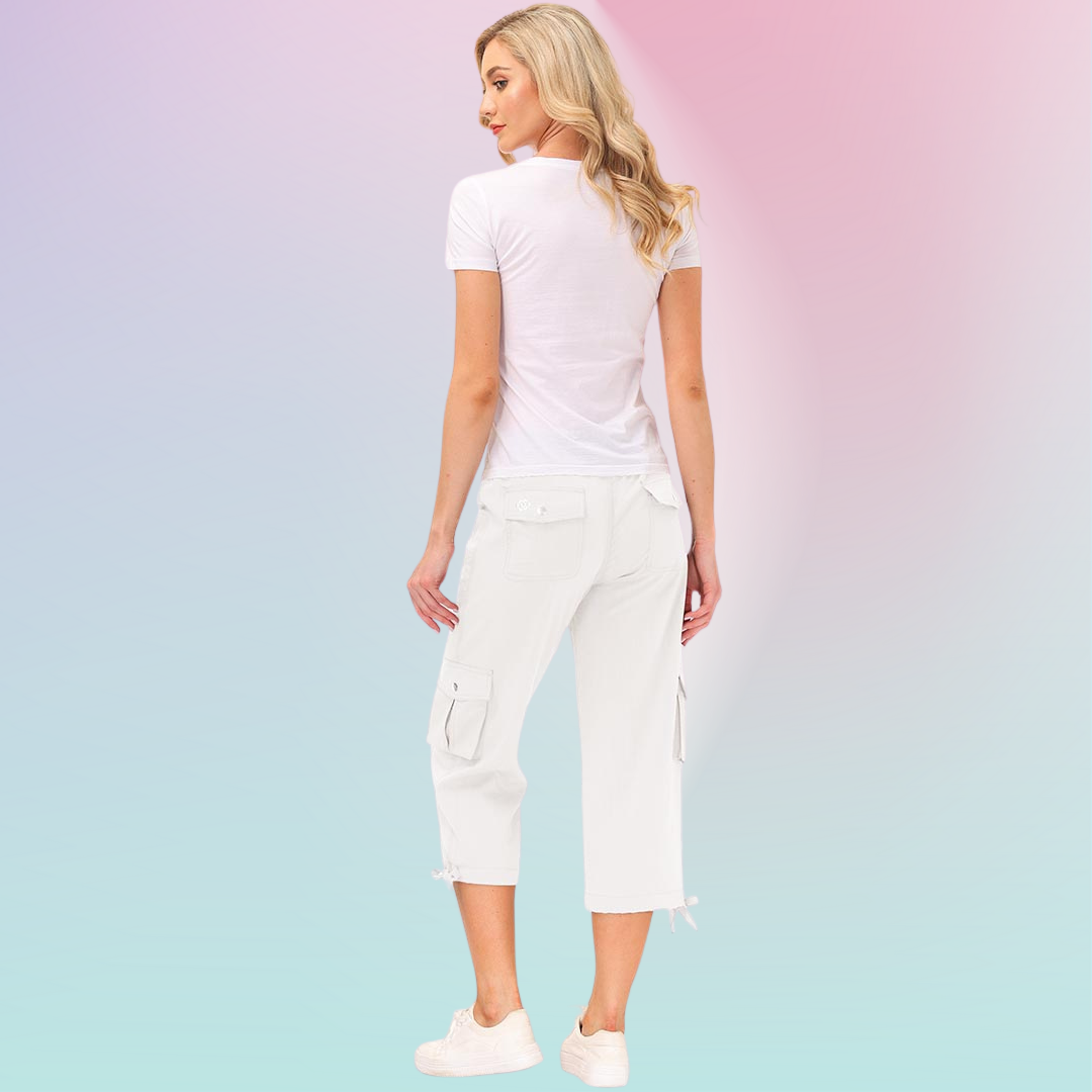 Hojanaranja™ Pantalones cortos informales para deportes al aire libre de secado rápido para mujer