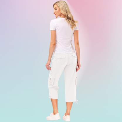 Hojanaranja™ Pantalones cortos informales para deportes al aire libre de secado rápido para mujer