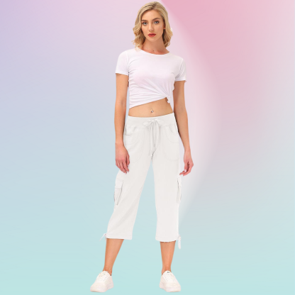 Hojanaranja™ Pantalones cortos informales para deportes al aire libre de secado rápido para mujer