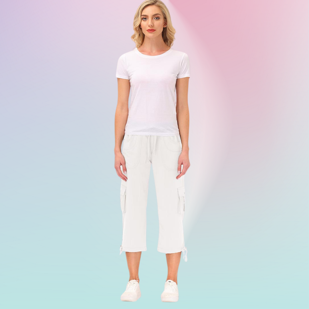 Hojanaranja™ Pantalones cortos informales para deportes al aire libre de secado rápido para mujer