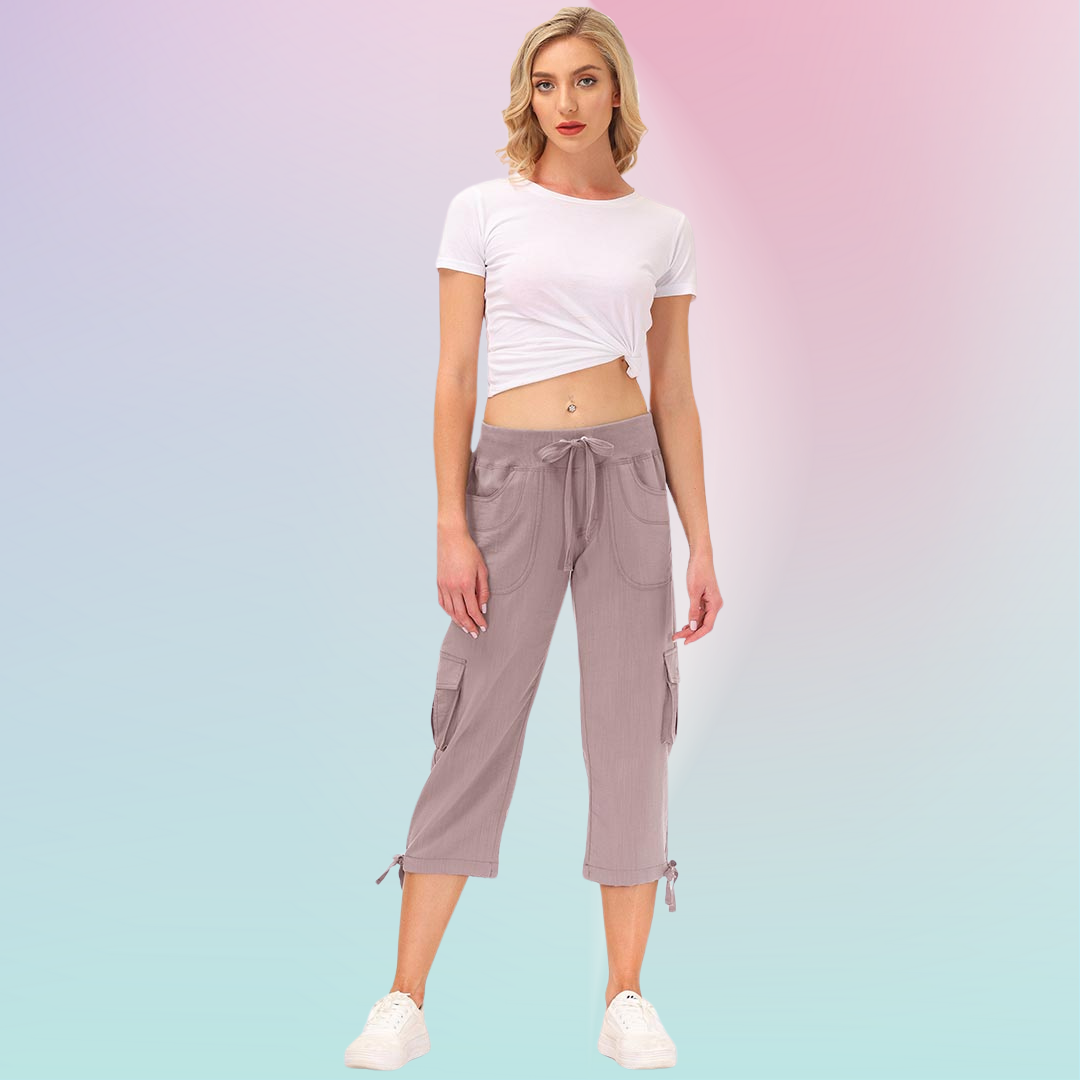 Hojanaranja™ Pantalones cortos informales para deportes al aire libre de secado rápido para mujer