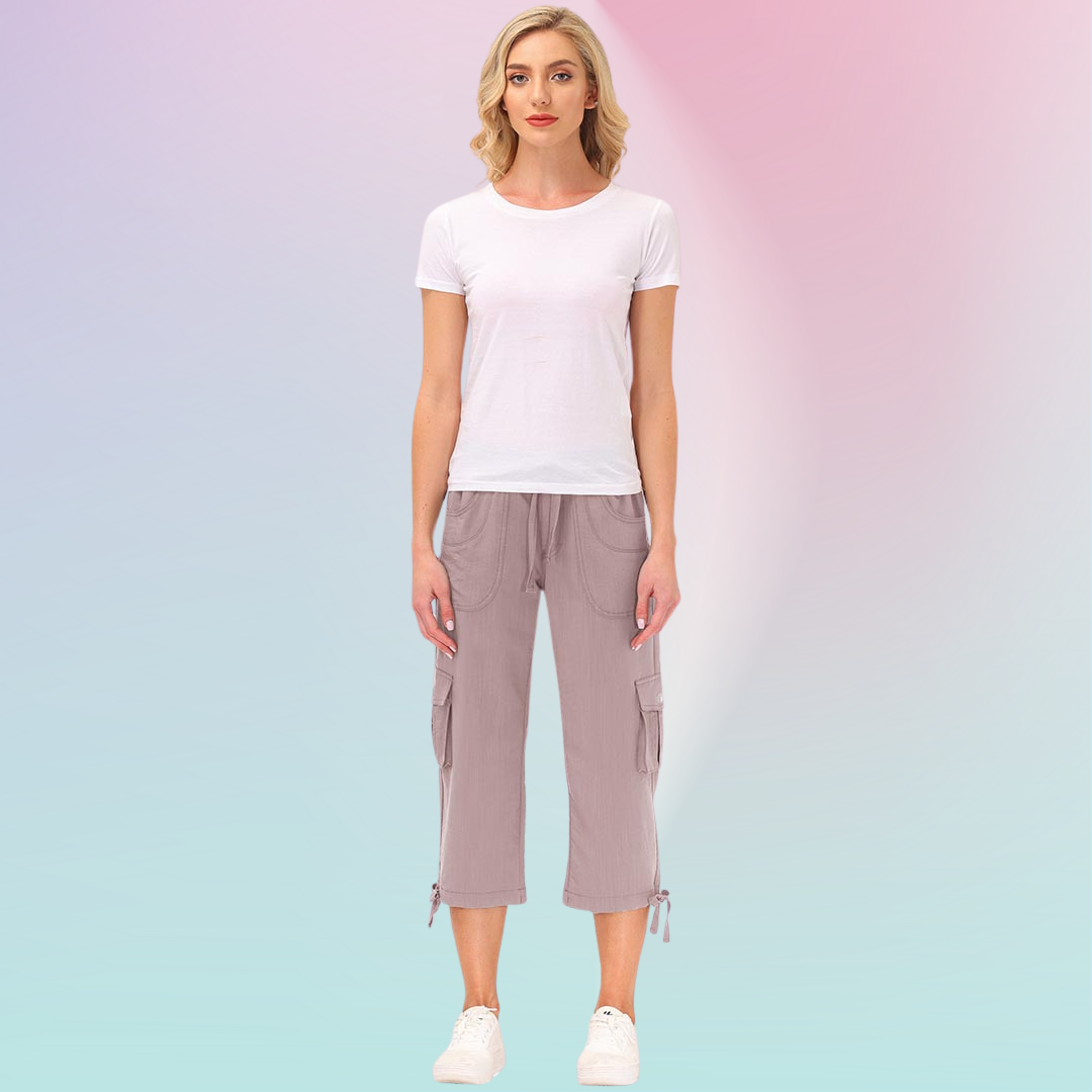 Hojanaranja™ Pantalones cortos informales para deportes al aire libre de secado rápido para mujer