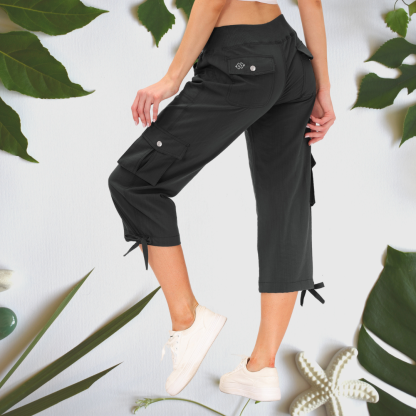 Hojanaranja™ Pantalones cortos informales para deportes al aire libre de secado rápido para mujer