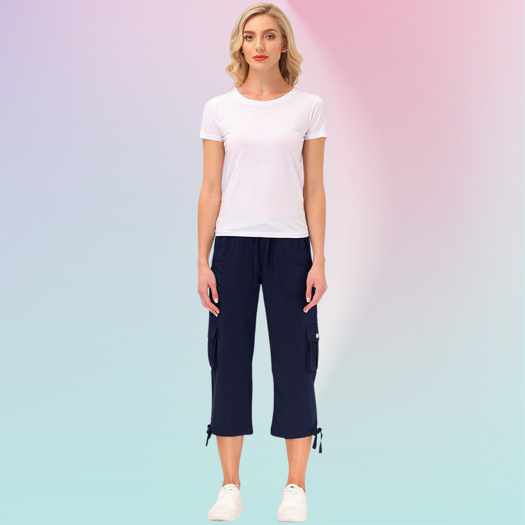 Hojanaranja™ Pantalones cortos informales para deportes al aire libre de secado rápido para mujer