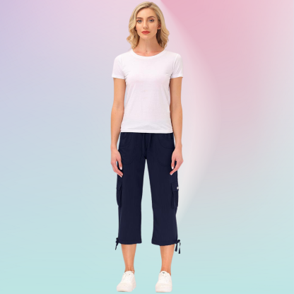 Hojanaranja™ Pantalones cortos informales para deportes al aire libre de secado rápido para mujer