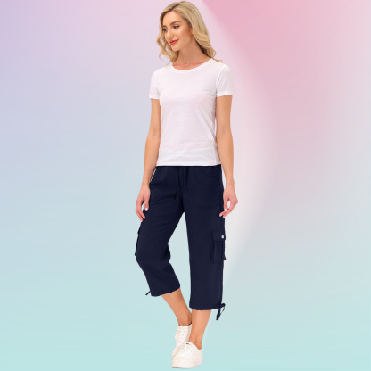 Hojanaranja™ Pantalones cortos informales para deportes al aire libre de secado rápido para mujer