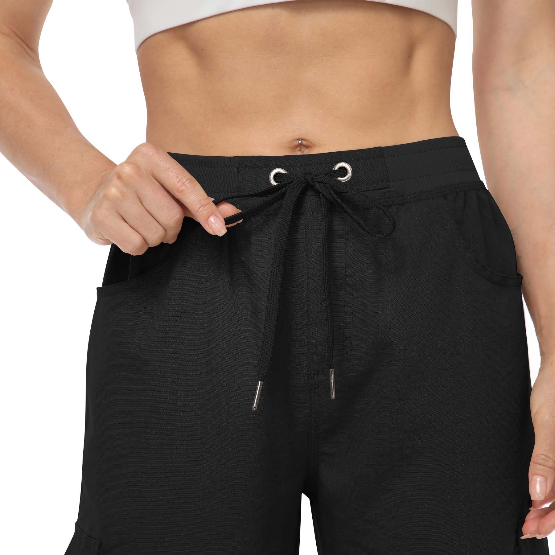 Hojanaranja™ Pantalones cortos de exterior ligeros y de secado rápido para mujer