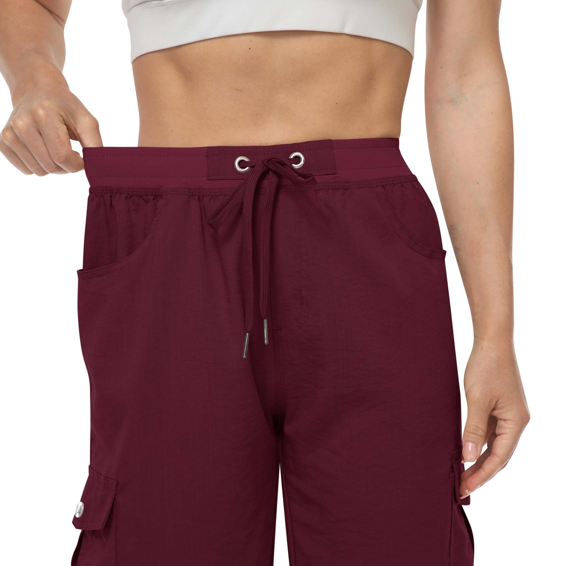 Hojanaranja™ Pantalones cortos de exterior ligeros y de secado rápido para mujer