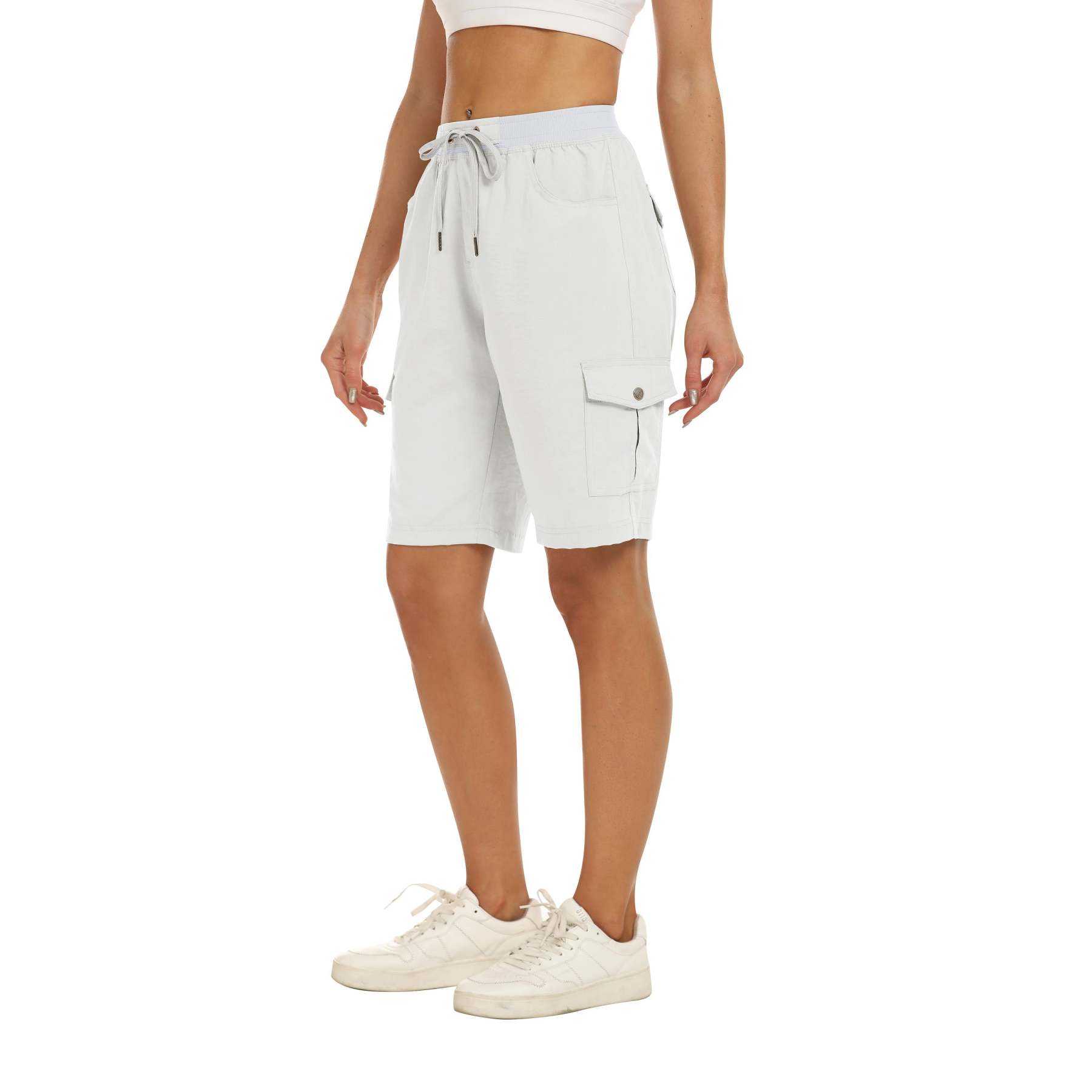 Hojanaranja™ Pantalones cortos de exterior ligeros y de secado rápido para mujer