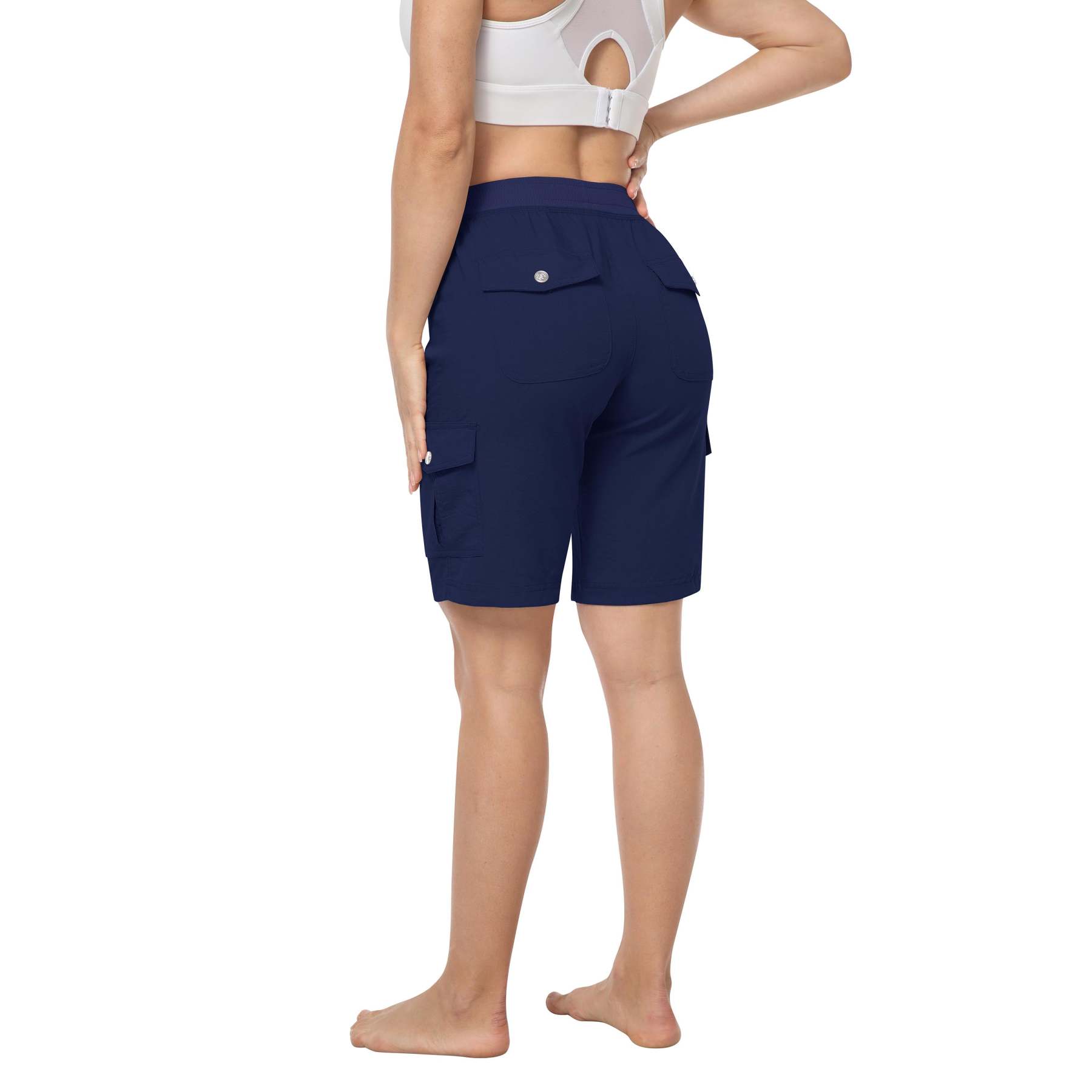 Hojanaranja™ Pantalones cortos de exterior ligeros y de secado rápido para mujer