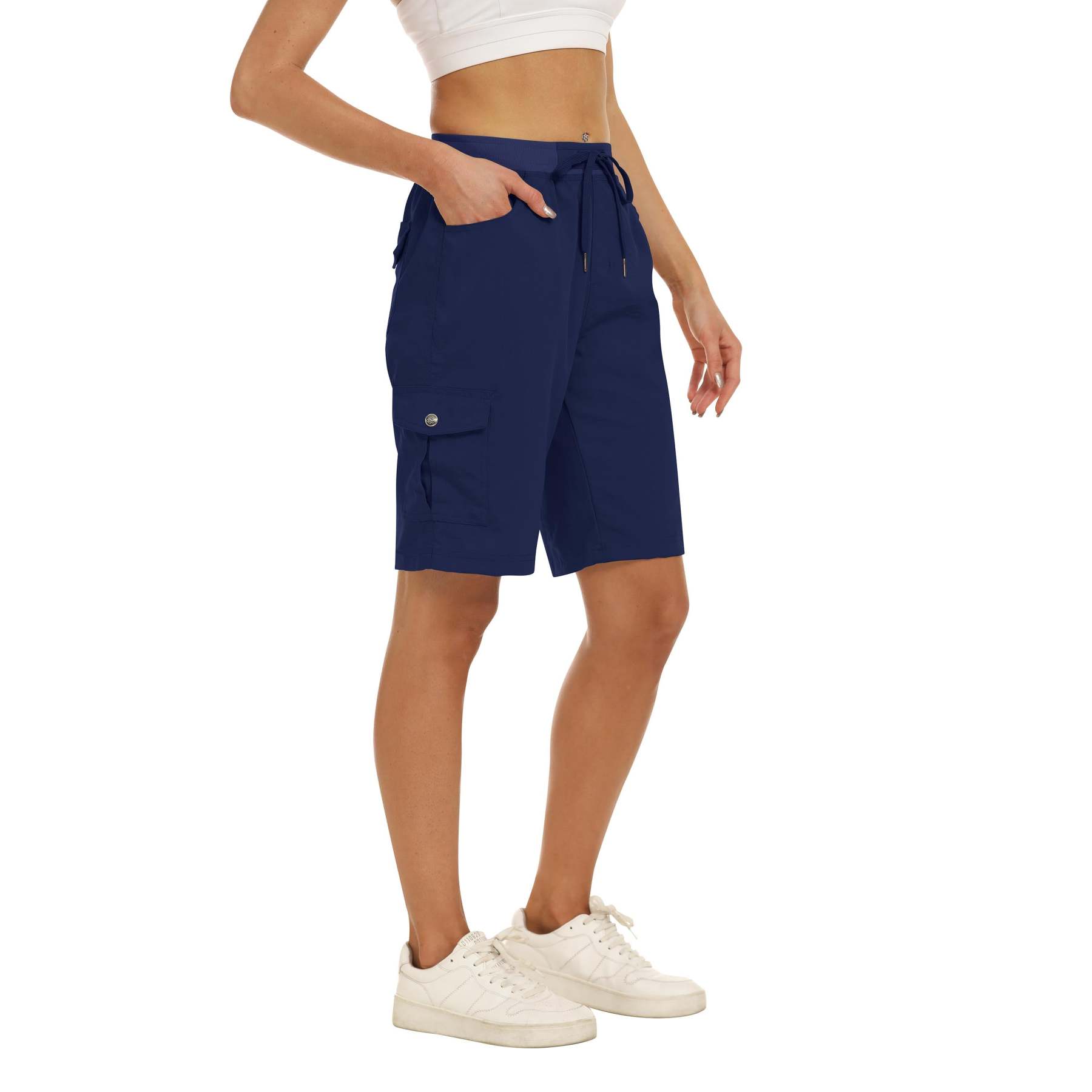 Hojanaranja™ Pantalones cortos de exterior ligeros y de secado rápido para mujer