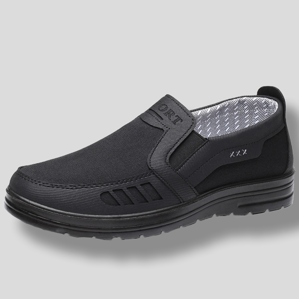 Olivoslindo Mocasines transpirables de moda para hombre, zapatos sin cordones