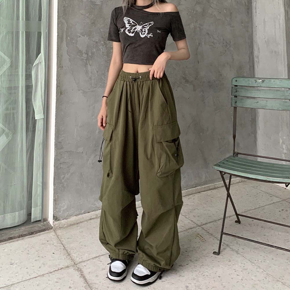 New women's retro loose casual pants