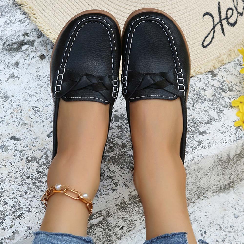 Zapatos casuales planos sin cordones de primavera 2024