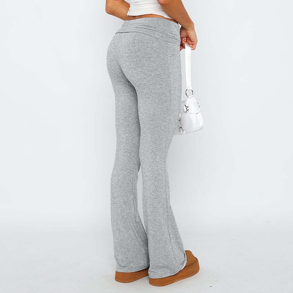 Stylish and Comfortable Women's Slim Fit Low Waist Flare Pants