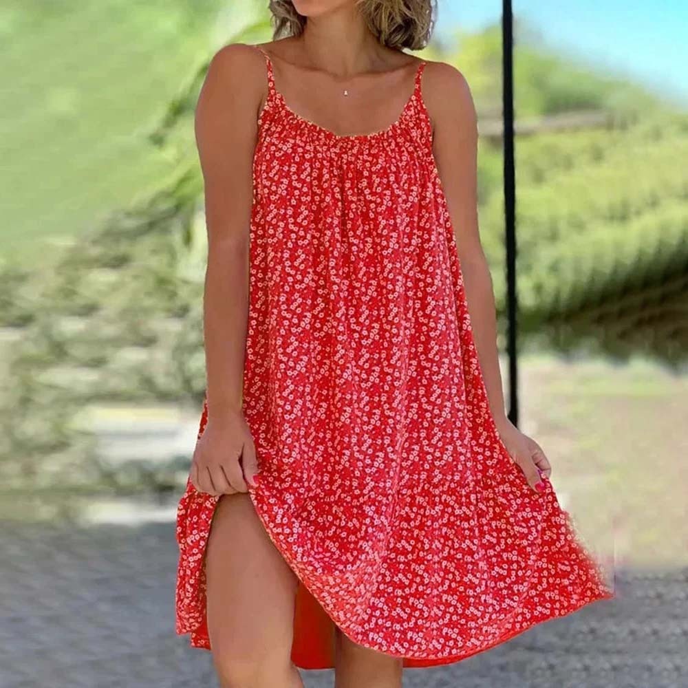 2024 New Year Hot Sale - 50% Discount - 2024 New Printed Camisole Dress