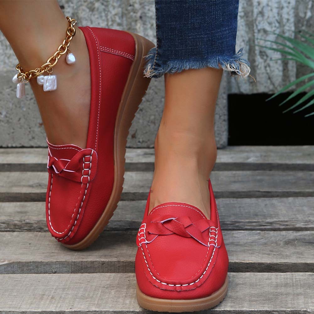 Zapatos casuales planos sin cordones de primavera 2024