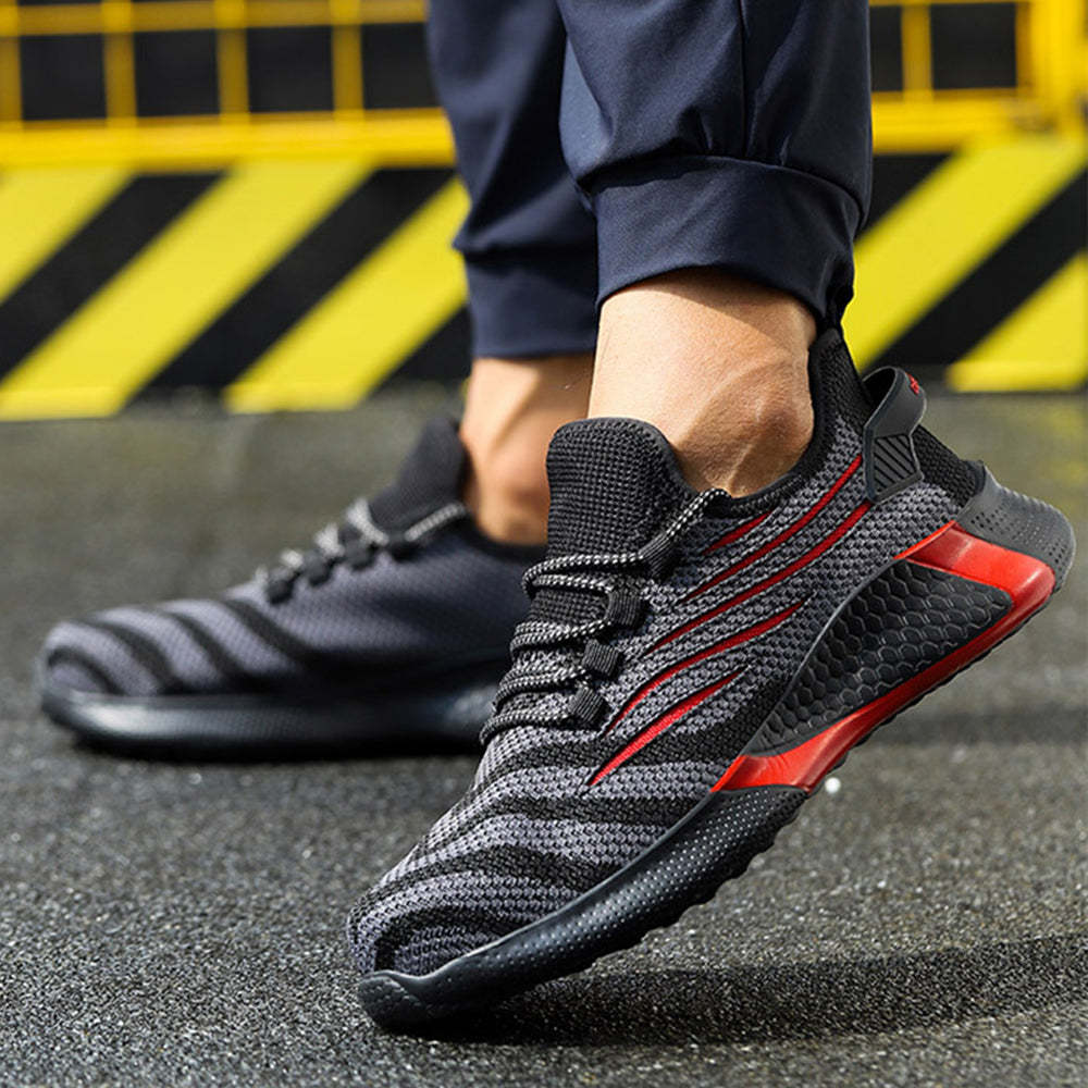 Olivoslindo 2023 Nuevos zapatos de seguridad ligeros y transpirables
