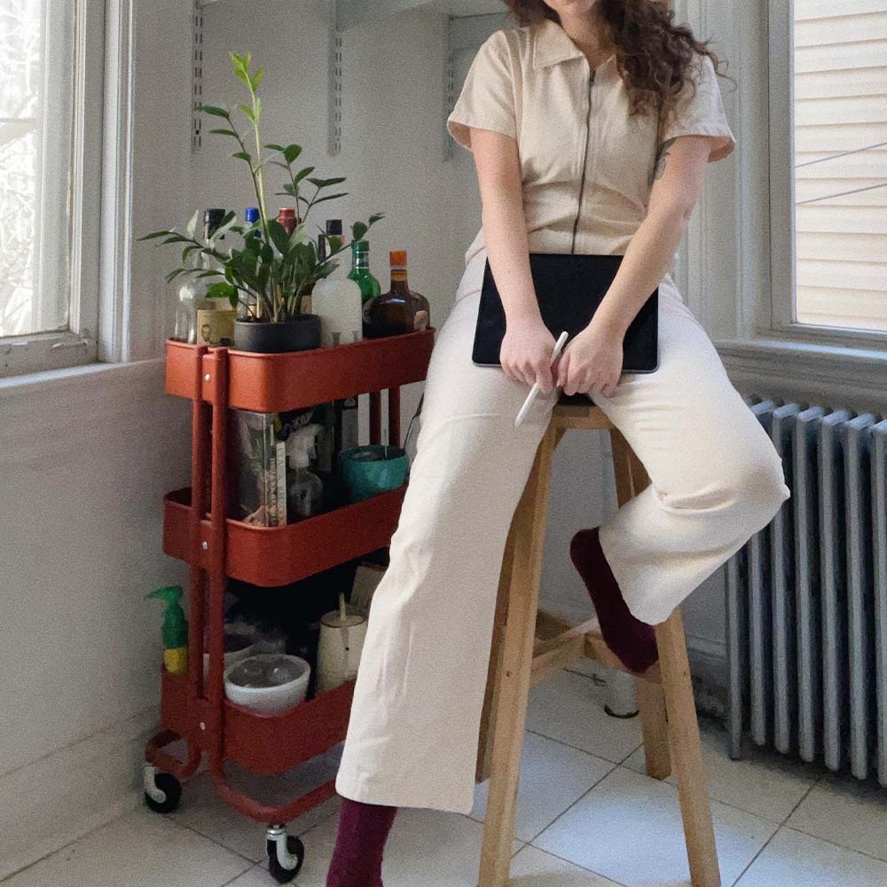 Women's practical multifunctional short-sleeved jumpsuit