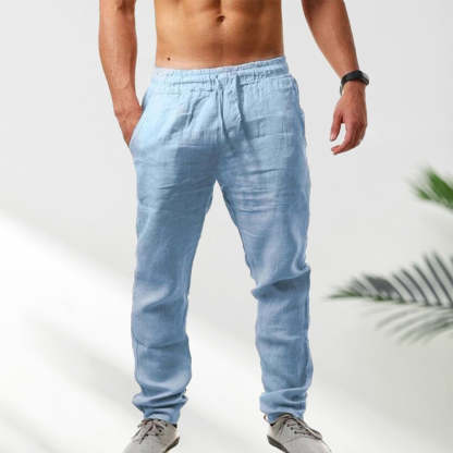 Olivoslindo Pantalón recto holgado hombre