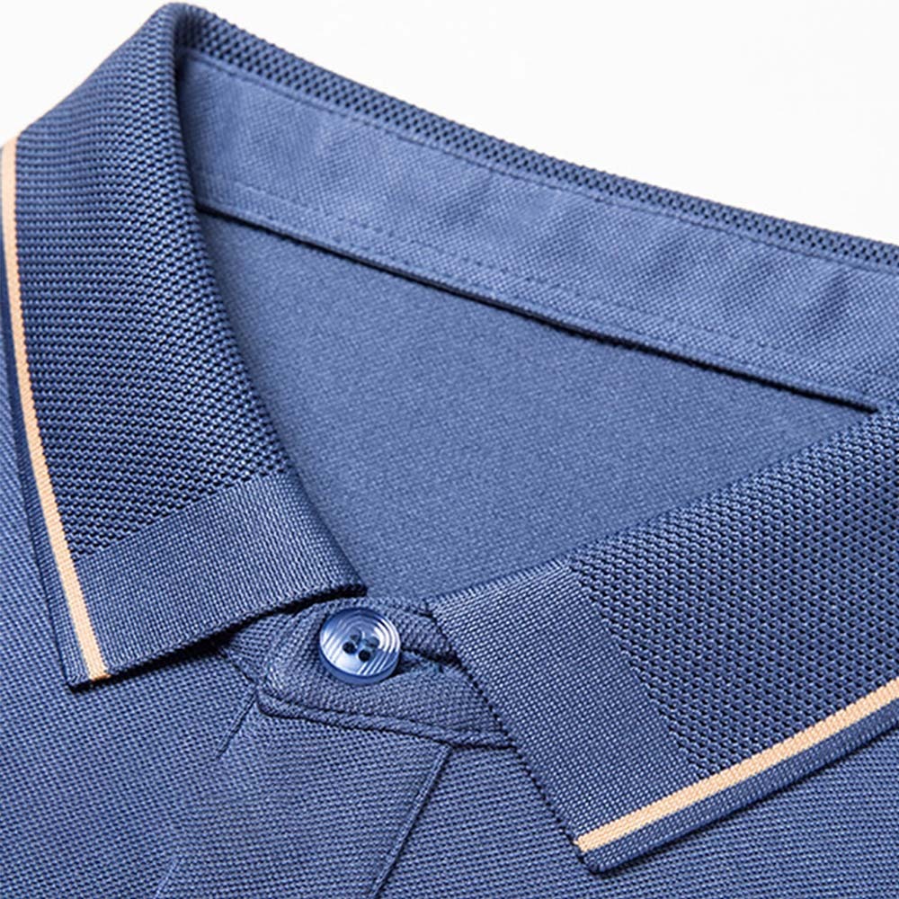 Men's Fashion Business Long Sleeve Shirt T-Shirt