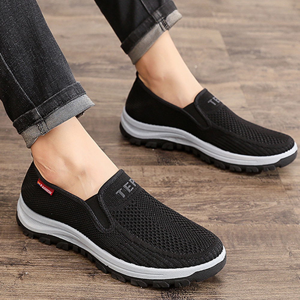 Zapatos para caminar informales, ligeros y transpirables para hombre