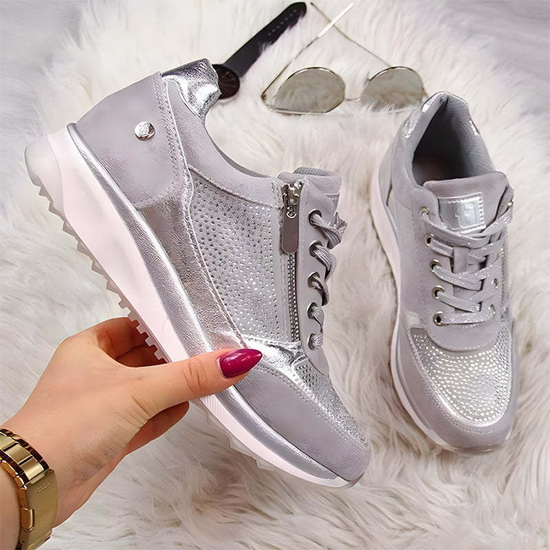 Olivoslindo Zapatos casuales de moda para mujer