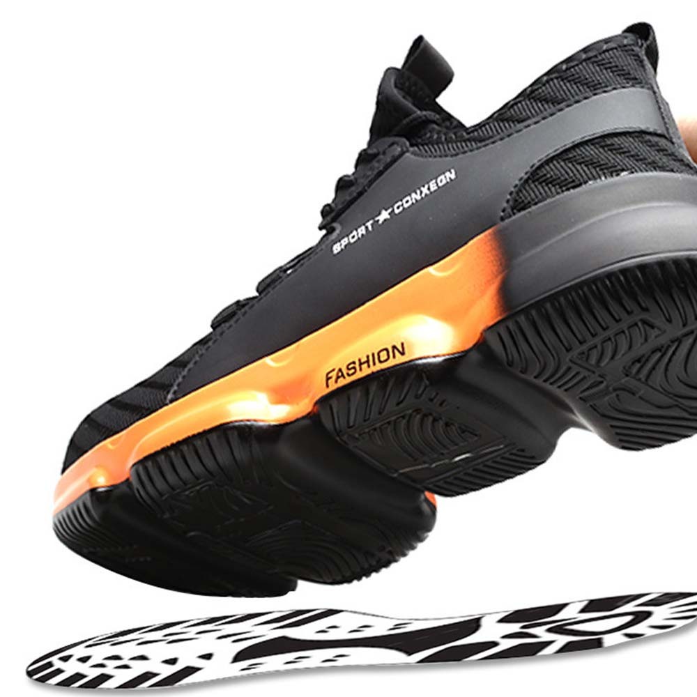 Hojanaranja Zapatos protectores cómodos, antipinchazos y transpirables