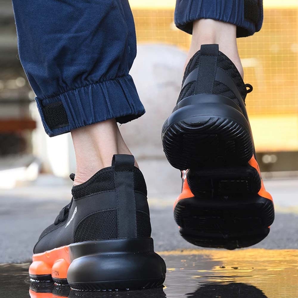 Hojanaranja Zapatos protectores cómodos, antipinchazos y transpirables