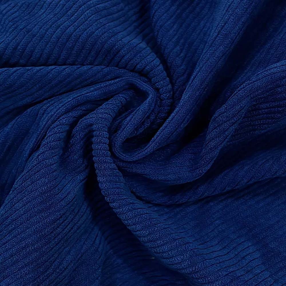 Pantalones rectos de pana de cintura alta para mujer