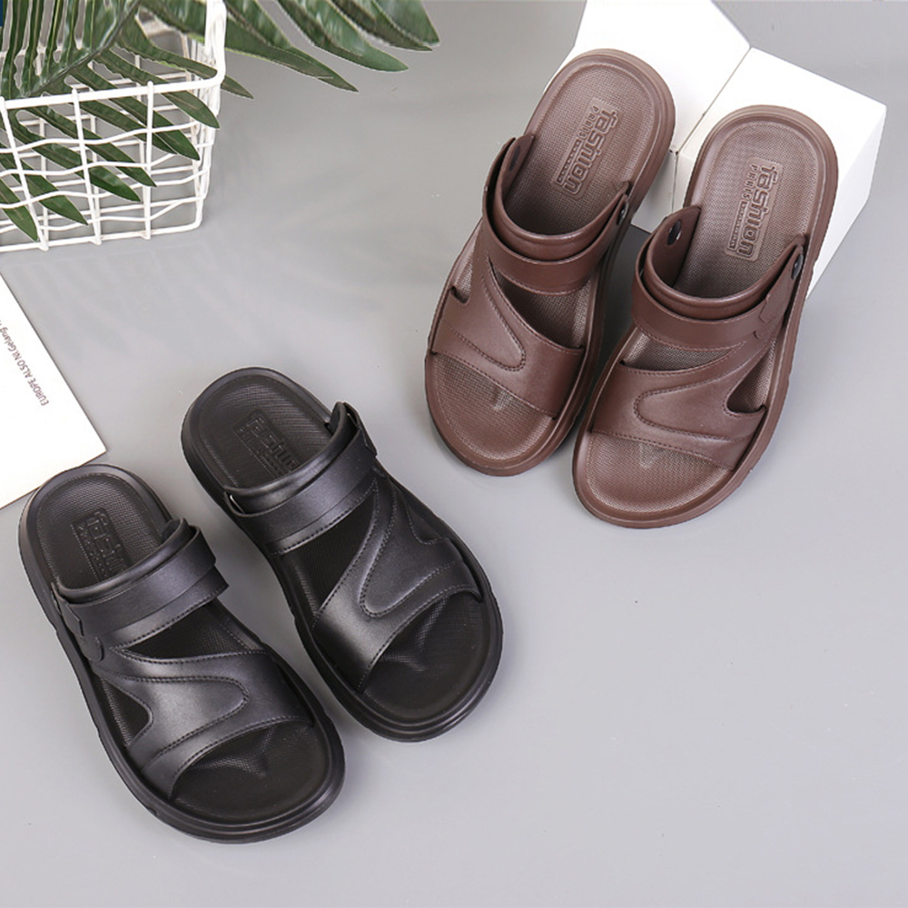Olivoslindo Zapatillas antideslizantes de playa informales de verano para hombres