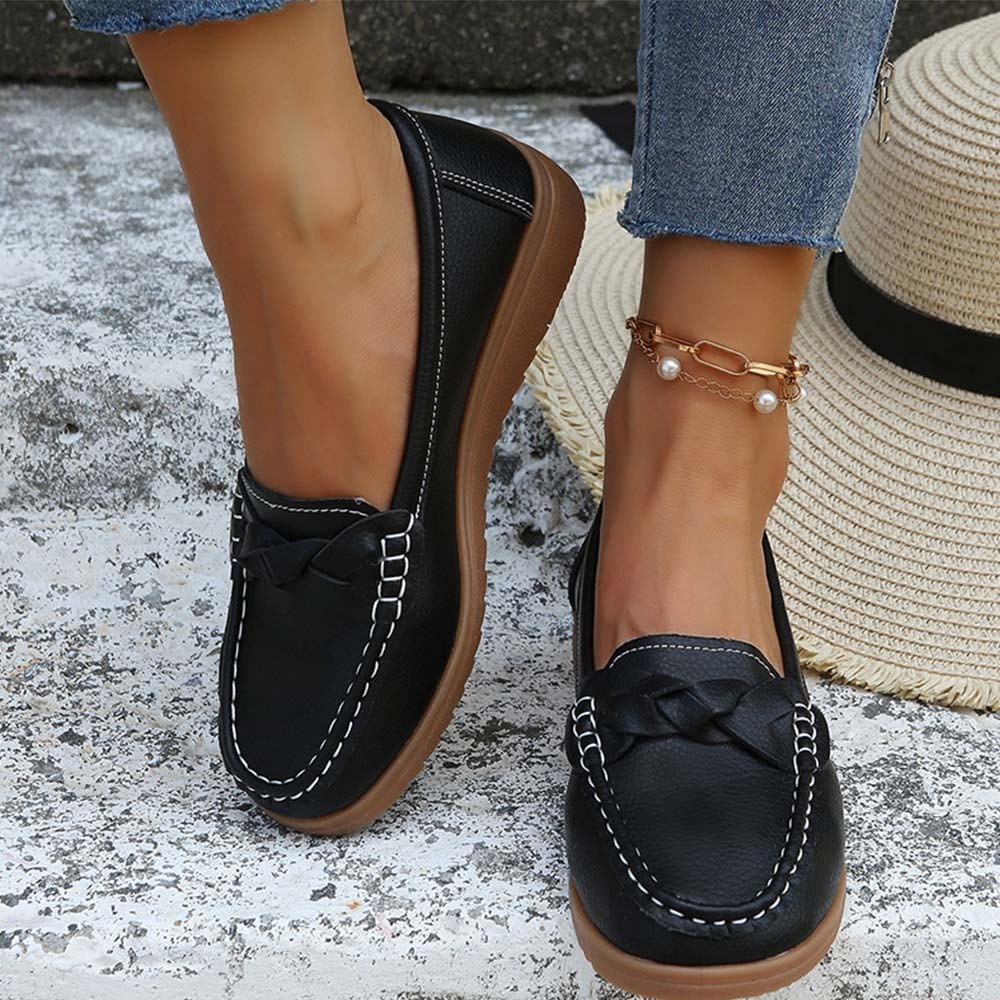 Zapatos casuales planos sin cordones de primavera 2024