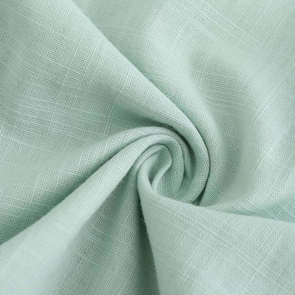 Men's Classic Cotton Half Open Collar Long Sleeve Top Henley