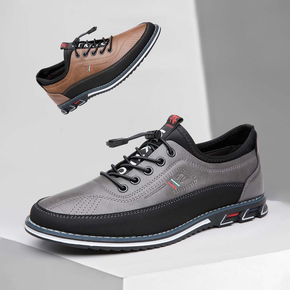 Classic fashion men's leather casual shoes