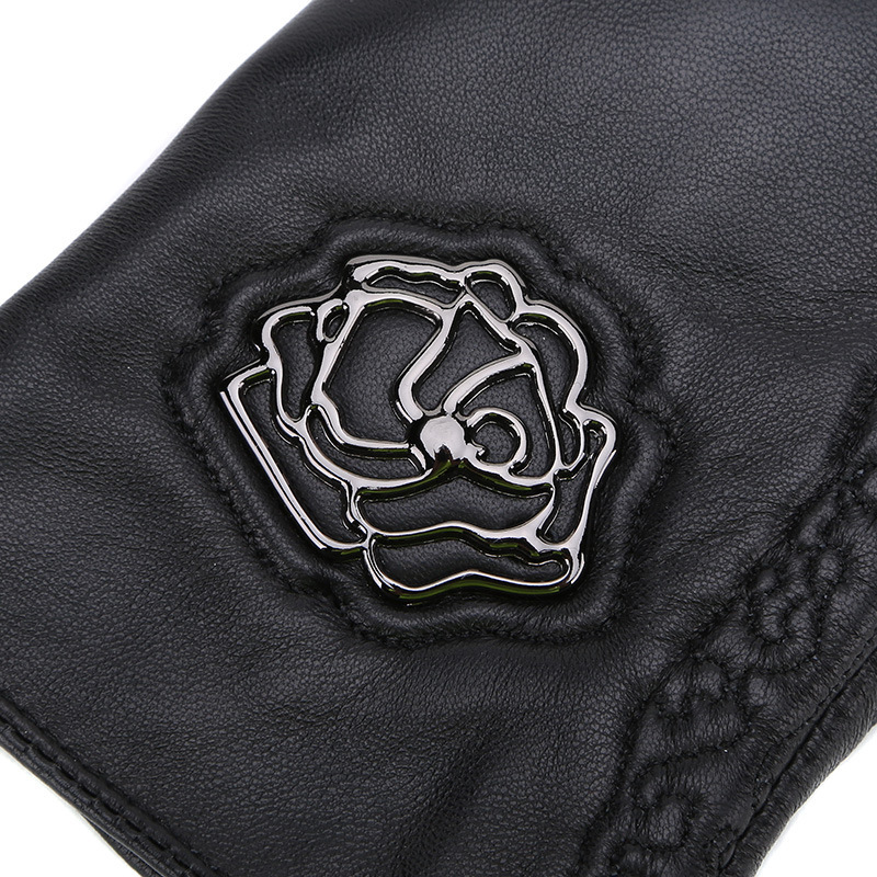 Guantes accesorios de flores simples y exquisitos