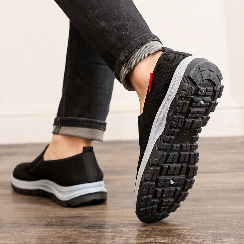 Zapatos para caminar informales, ligeros y transpirables para hombre