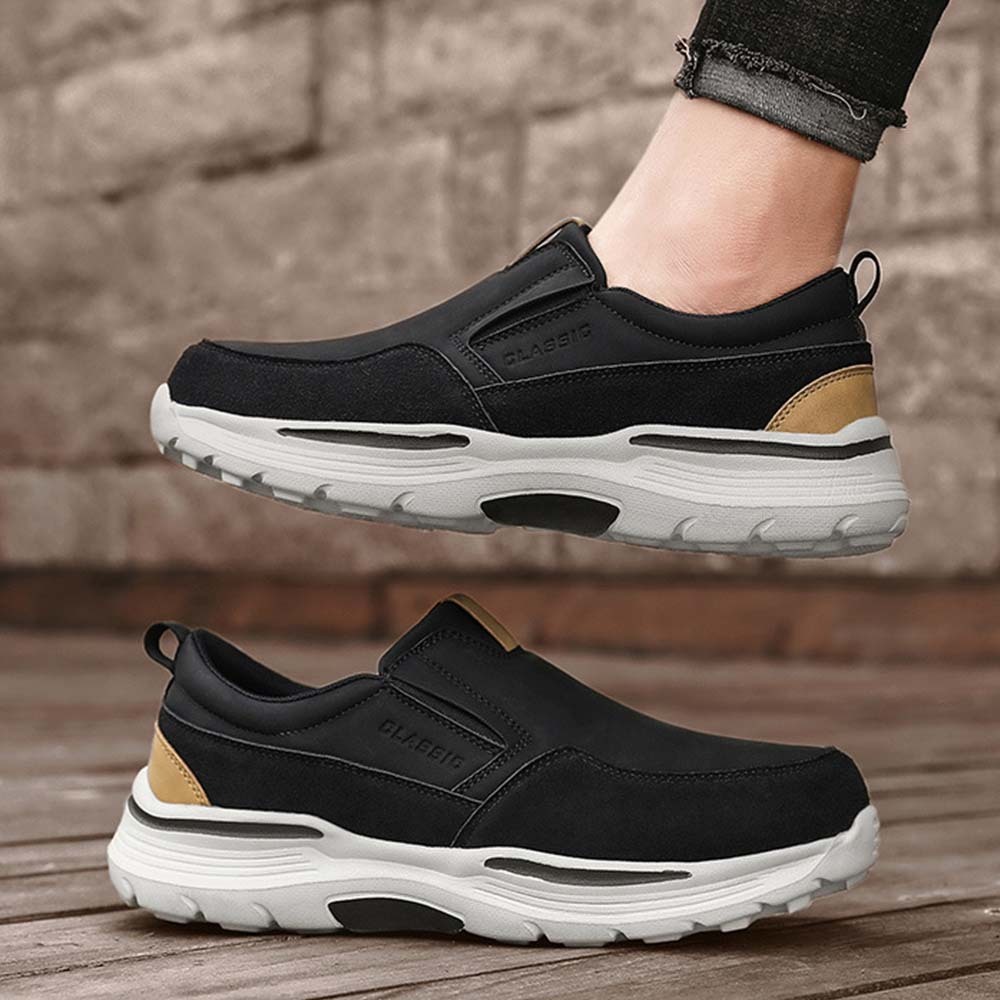 Comfortable and casual men's platform loafers