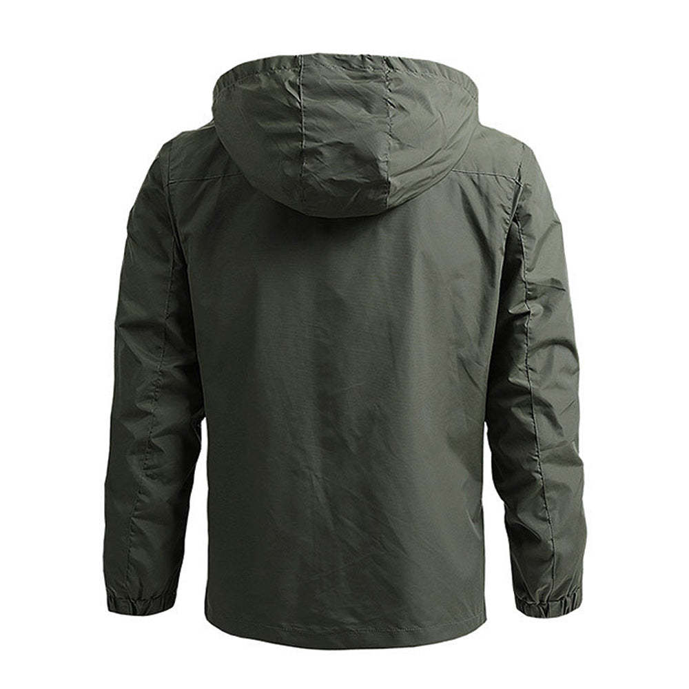 Olivoslindo Nueva chaqueta de otoño e invierno para hombre, chaqueta deportiva informal para hombre