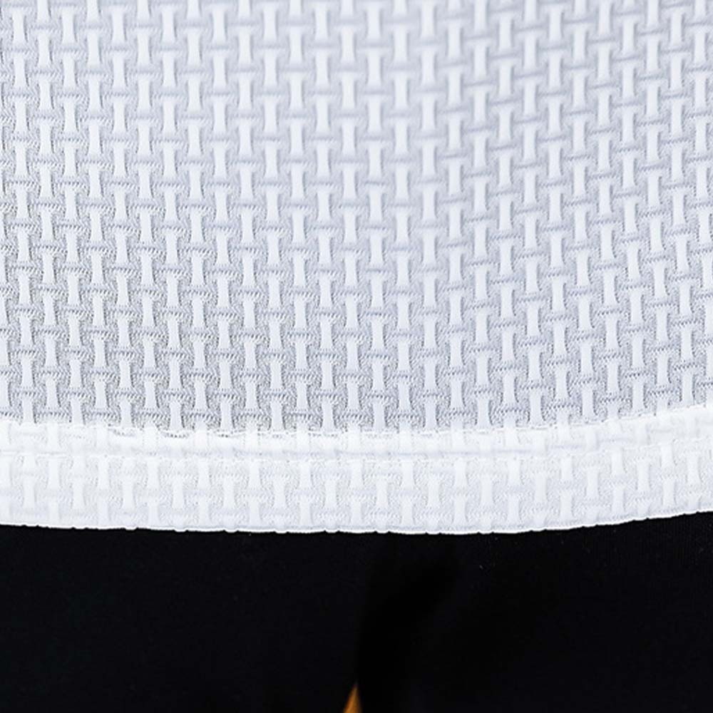 Camiseta de manga corta de seda helada transpirable para hombre