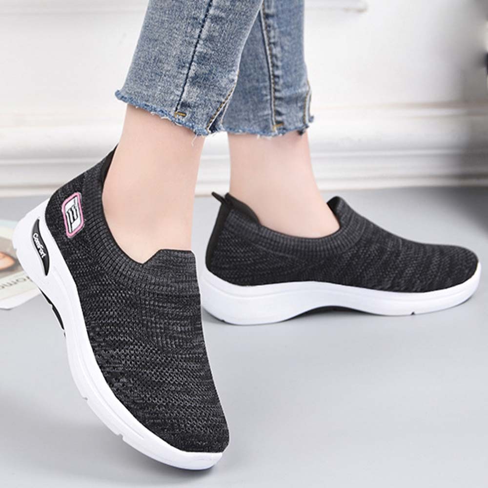 Zapatillas de deporte de suela suave para mujer transpirables de moda