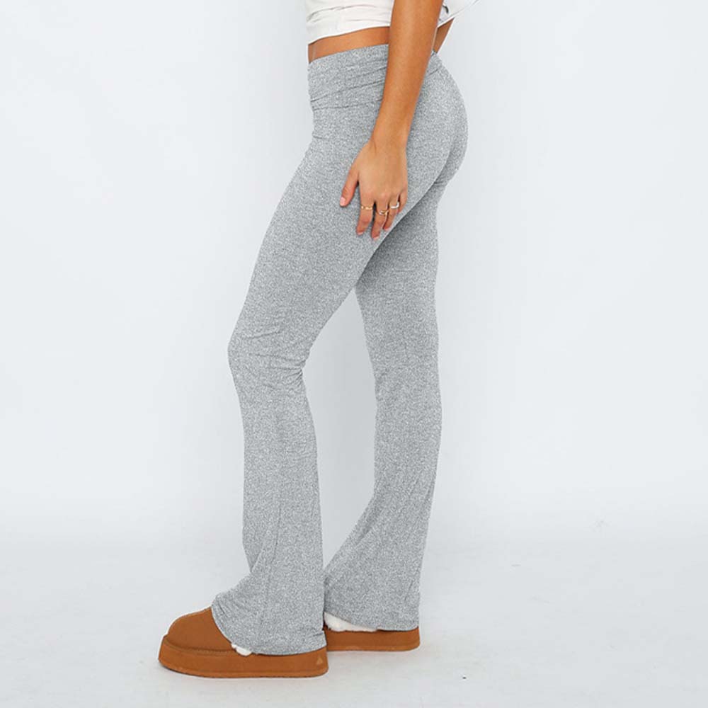 Stylish and Comfortable Women's Slim Fit Low Waist Flare Pants