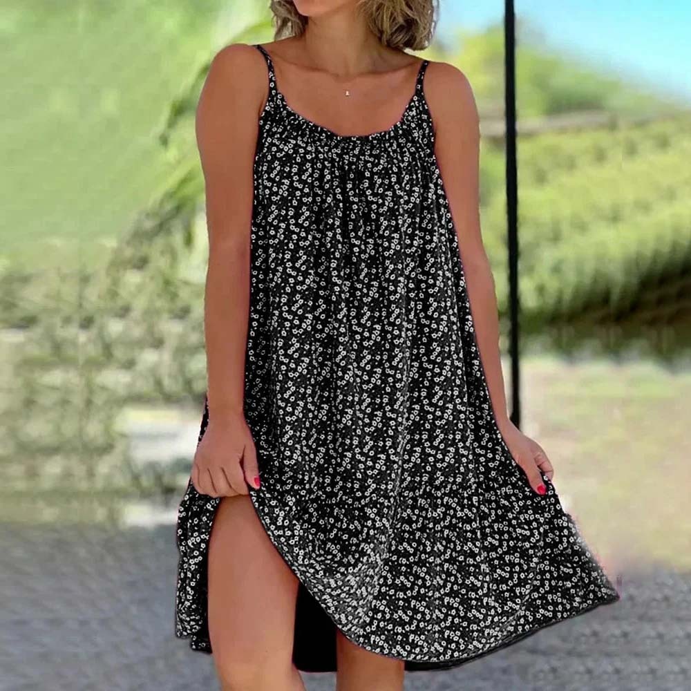 2024 New Year Hot Sale - 50% Discount - 2024 New Printed Camisole Dress