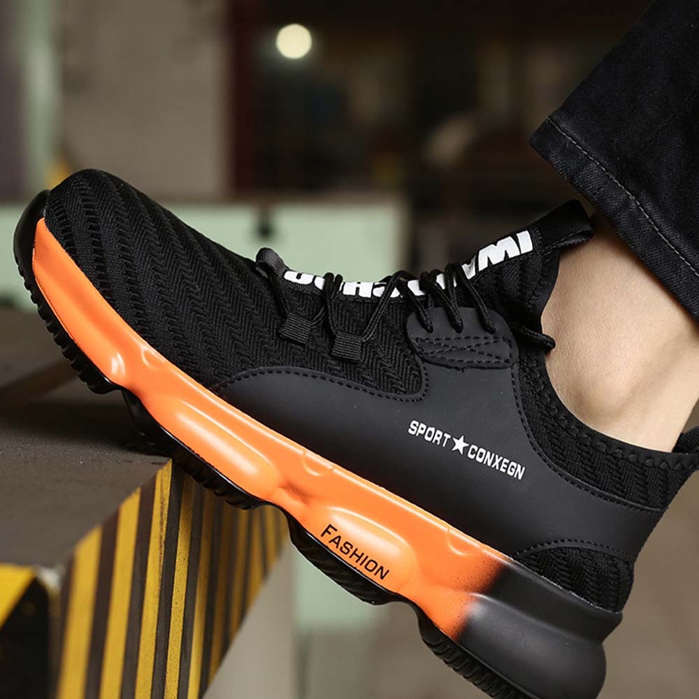 Hojanaranja Zapatos protectores cómodos, antipinchazos y transpirables