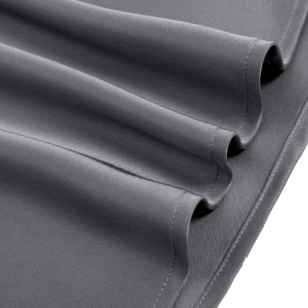 Falda de mujer elegante de satén con tirantes y talle alto