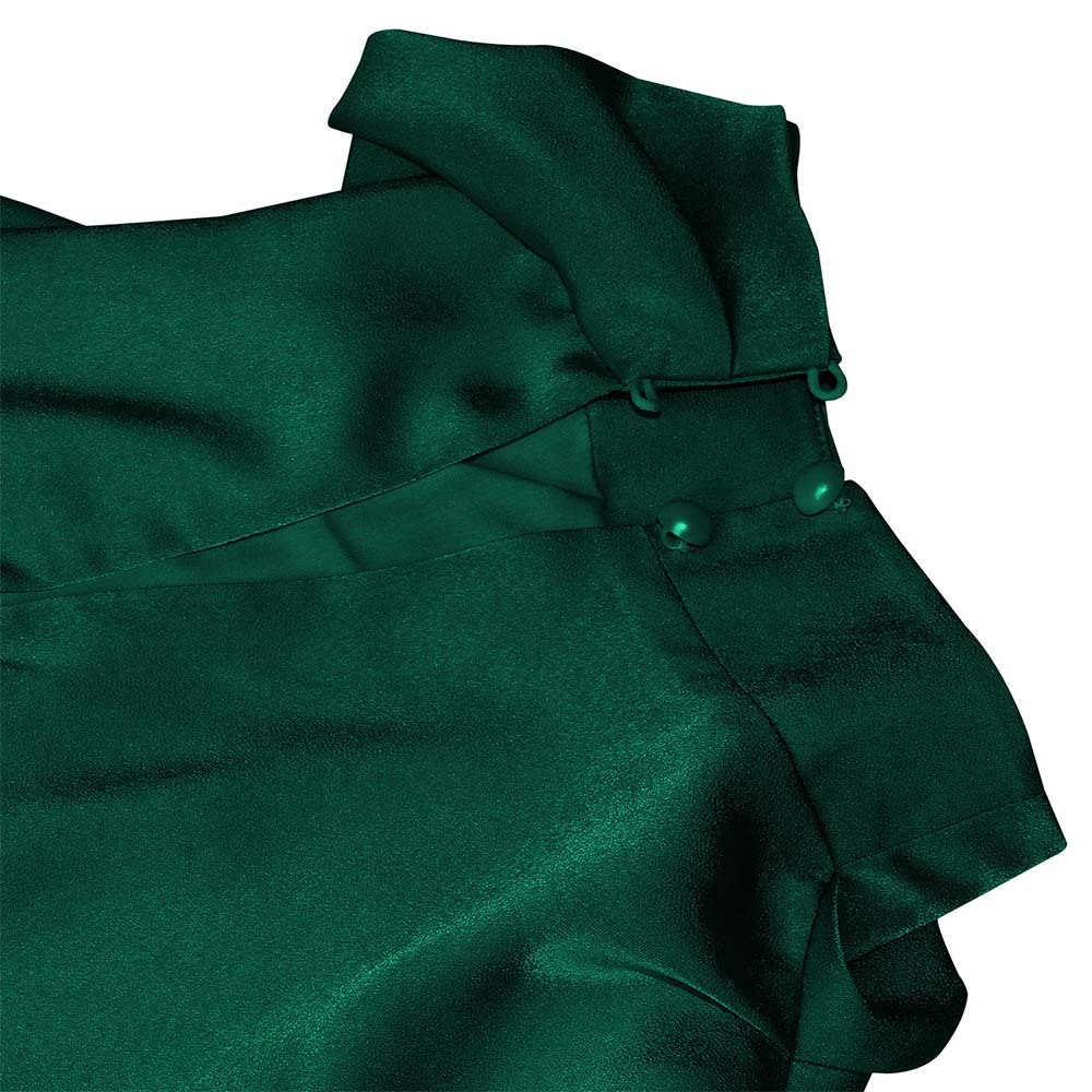 2024 New fashion satin sleeveless dress evening dress