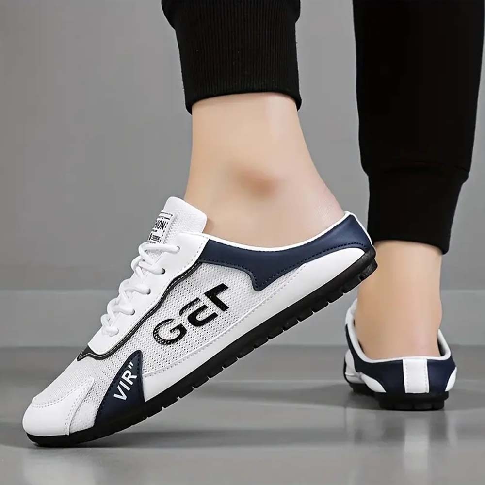 Zapatillas antideslizantes ligeras y transpirables para hombre, zapatos casuales