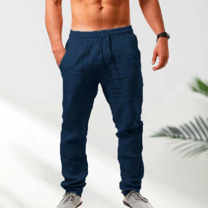 Olivoslindo Pantalón recto holgado hombre